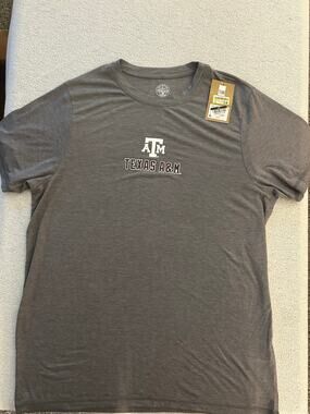 Texas A&M Gray Large Rivalry Threads T-Shirt (NWT)